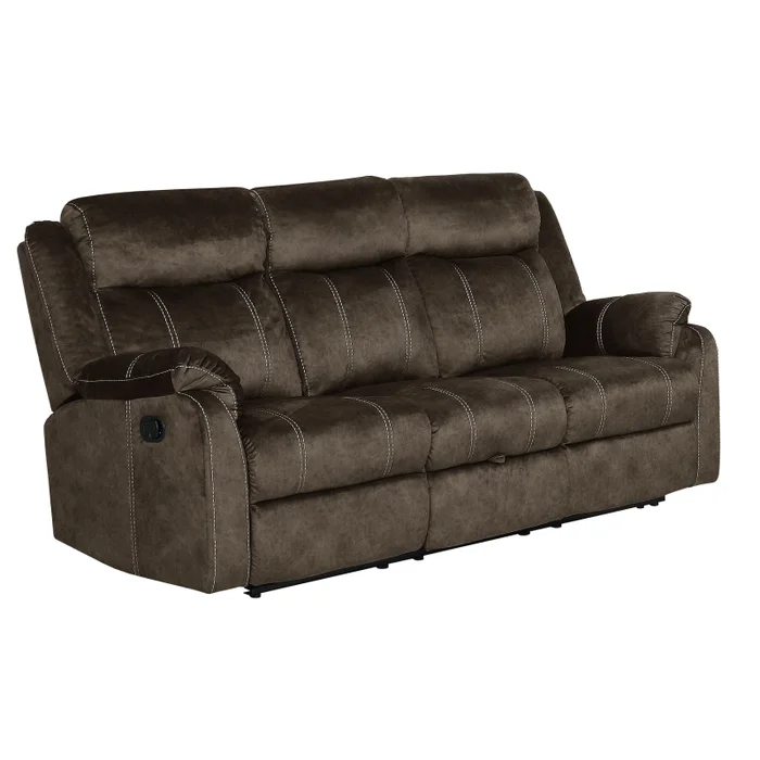 U7303 – Recliner Sofa – Domino Coffee, 80.31″