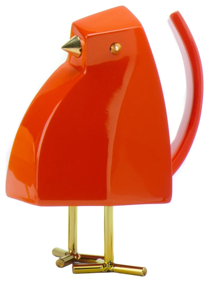 Unique Decor, Little Birdies, Orange