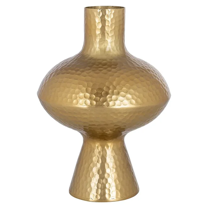 Vase Caitlyn small (Gold)- Richmond Interiors – Please message to discuss pricing & availability before purchase