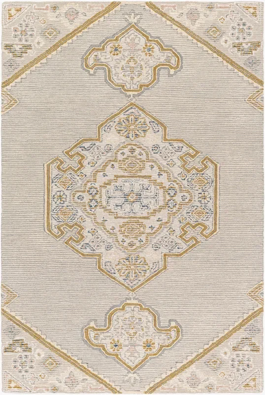 Vivianne VVE-2300 2′ x 3′ Handmade Wool Accent Rug