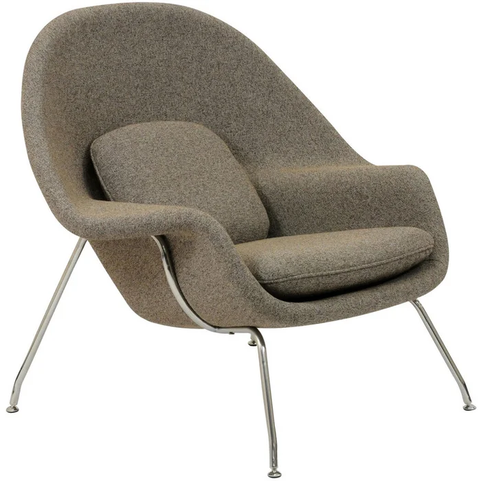 W Lounge Chair in Oatmeal