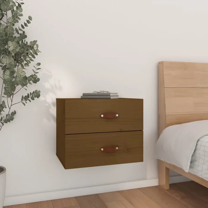 Wall-Mounted Bedside Cabinet 50X36X40 Cm