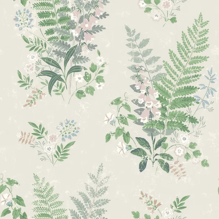 Wall Vision 2827-7222 Foxglove Multicolor Botanical Wallpaper