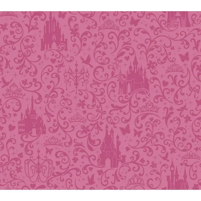 Walt Disney Kids II Small Scroll with Castles Wallpaper Roll