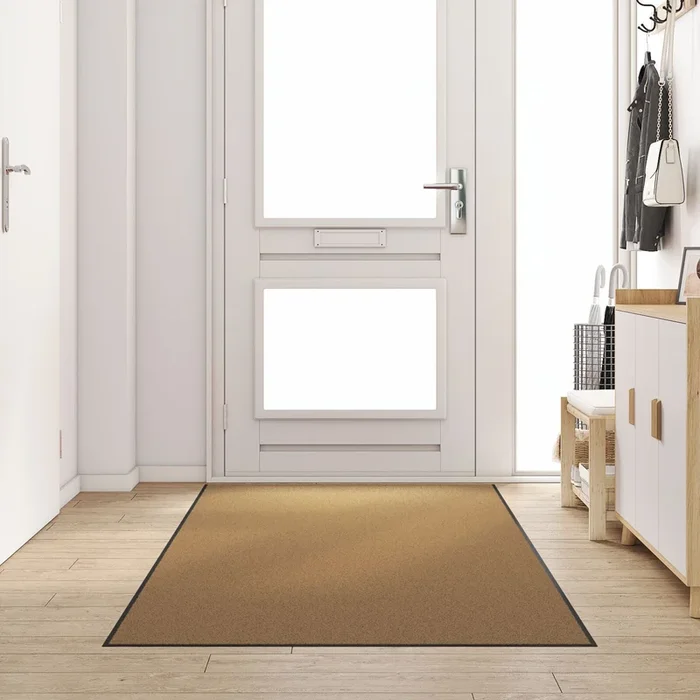 Washable Cream Doormat 120X250 Cm