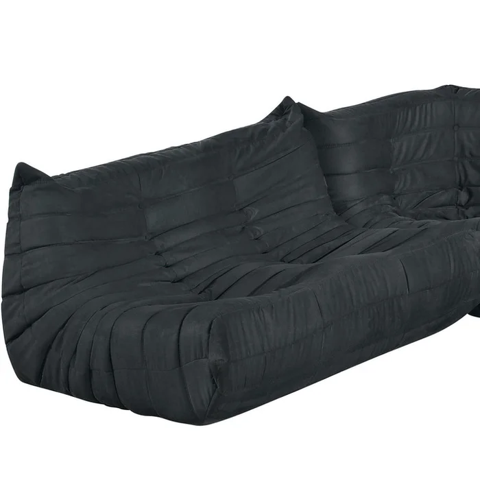 Waverunner Loveseat in Black