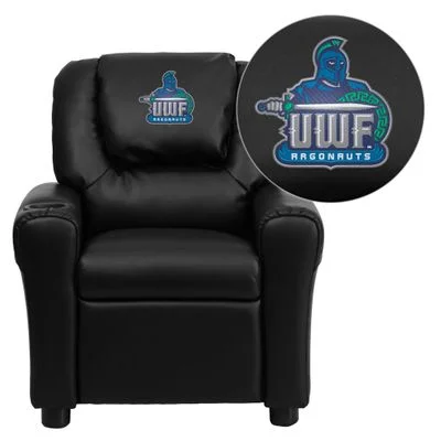 West Florida Argonauts Black Vinyl Kids Recliner – DG-ULT-KID-BK-41096-EMB-GG