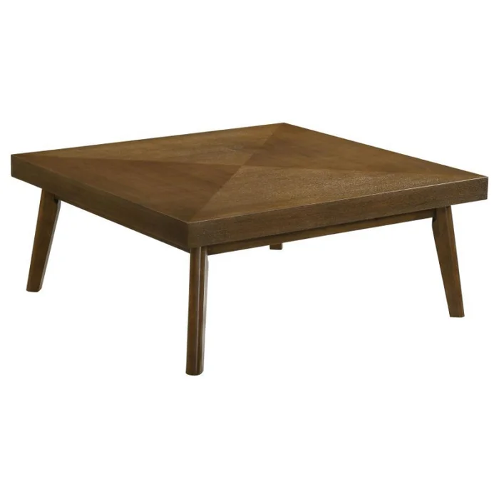 Westerly – Square Wood Coffee Table – Walnut