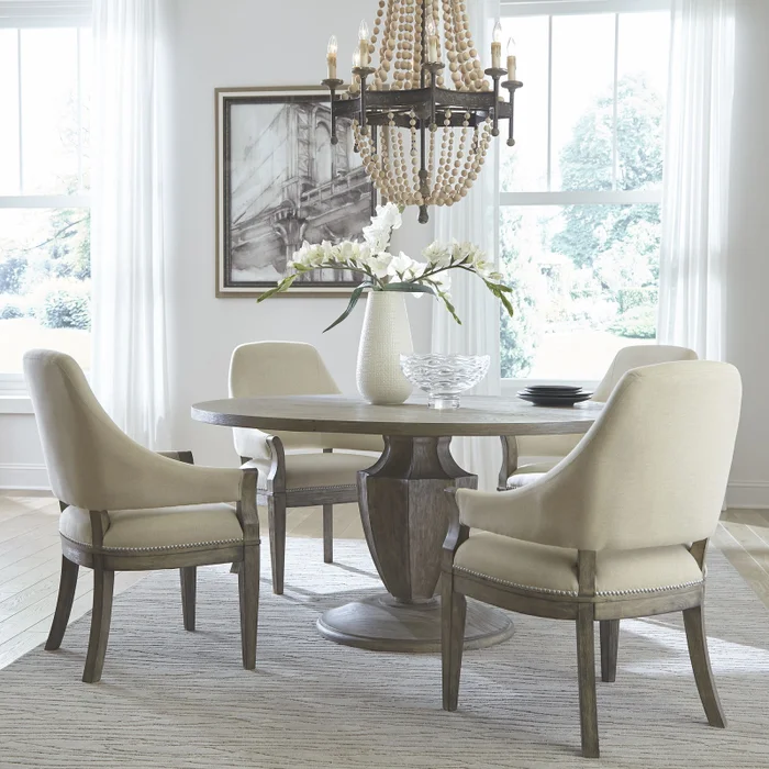 Westfield – 5 Piece Pedestal Table Set