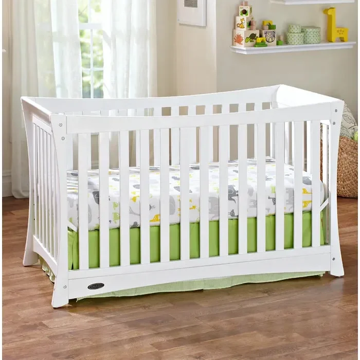 White Tatum 4-in-1 Convertible Crib