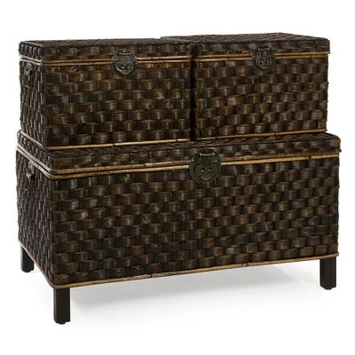 Wilkins Seagrass Trunks (Set of 3) – IMAX – 67050-3