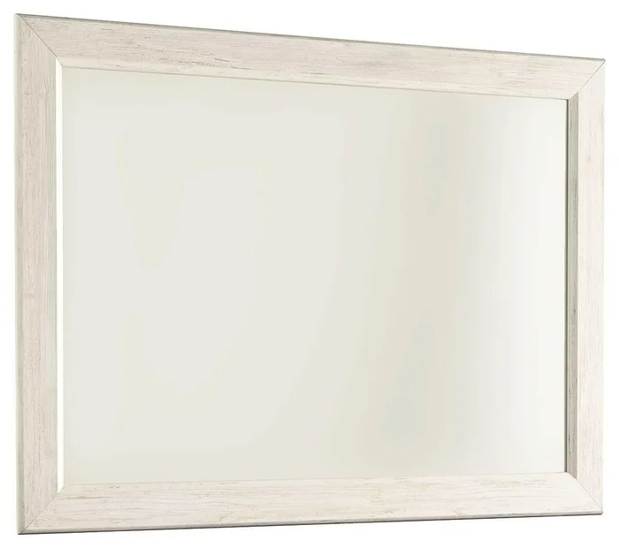 Willowton – Whitewash – Bedroom Mirror