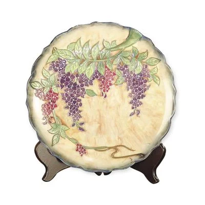 Wisteria Porcelain Charger – Dale Tiffany