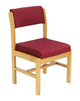 Wood and Fabric Chair – ROF-B61775-MOBY