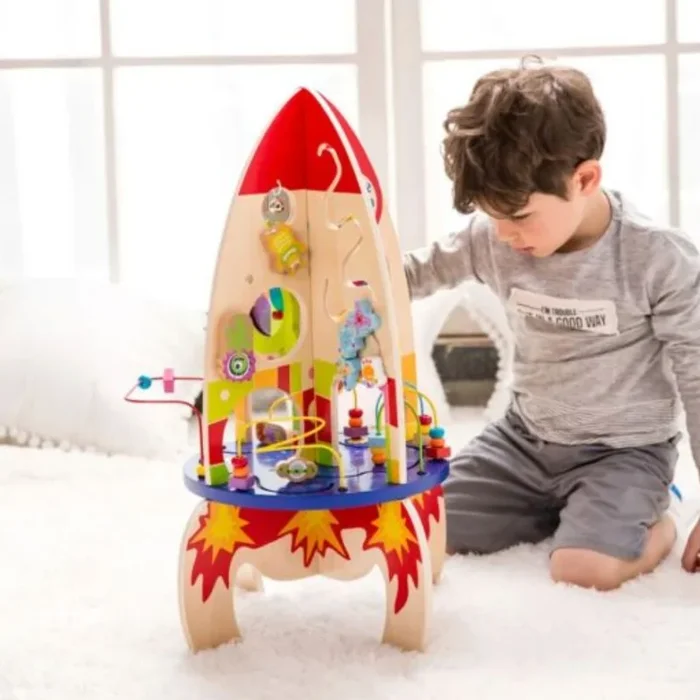 Wooden Multi Activity Rocket