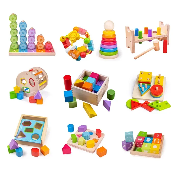 Wooden Toy Nursery Play Pack