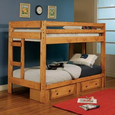 Wrangle Hill Twin Over Twin Bunk Bed – 460243