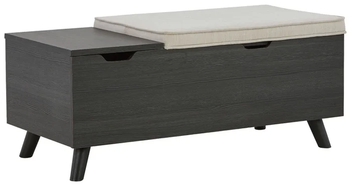 Yarlow – Dark Gray – Storage Bench