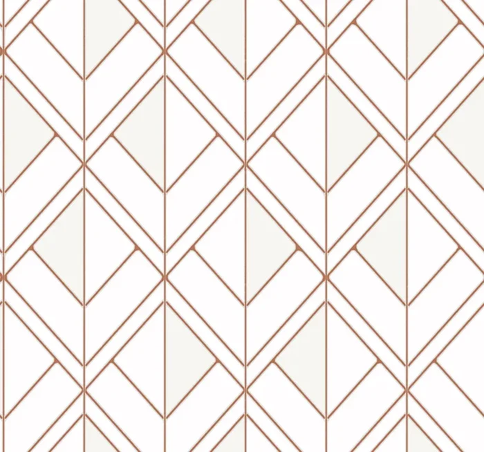 York GM7551 Diamond Shadow Orange Wallpaper