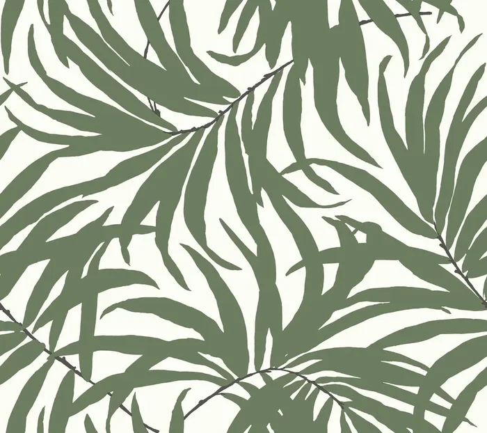York PSW1031RL Bali Leaves Green Peel & Stick Wallpaper
