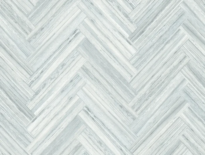 York PSW1289RL Hermosa Herringbone Blue Peel & Stick Wallpaper