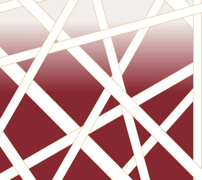 York Wallcoverings Signature Textures Nastri Shade Red Wall Mural Feature Wall Geometrics Reds Wallpaper – MI10585M