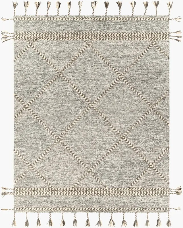 Zanafi Tassels ZTS-2306 2′ x 3′ Handmade Wool Accent Rug