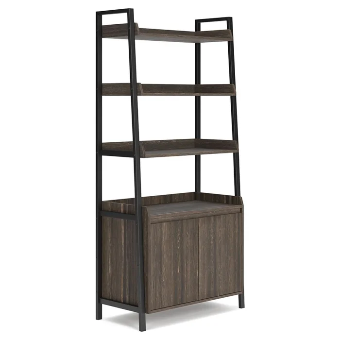 Zendex Bookcase – Dark Brown