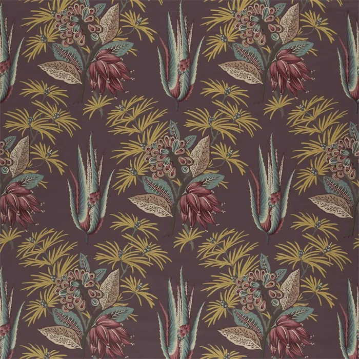 ZOFFANY Desert Flower II Fabric Classic Floral Antiquary – ZAQF322697