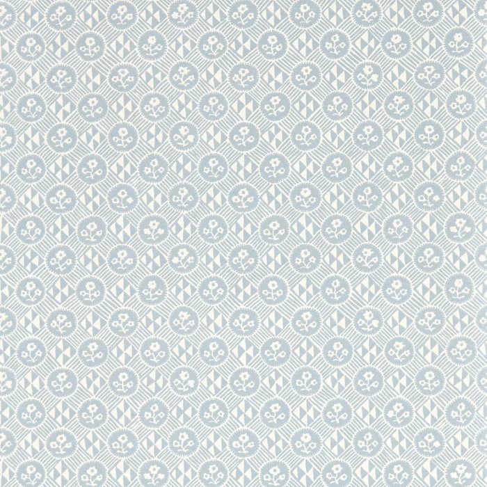 ZOFFANY Diamonds & Flowers Wallpaper Geometric Shetland Flexo-Printed Wallpaper – ZEND313104