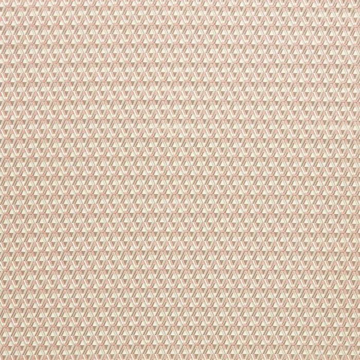 ZOFFANY Domino Diamond Fabric Geometric Rose Quartz – ZDOM333322