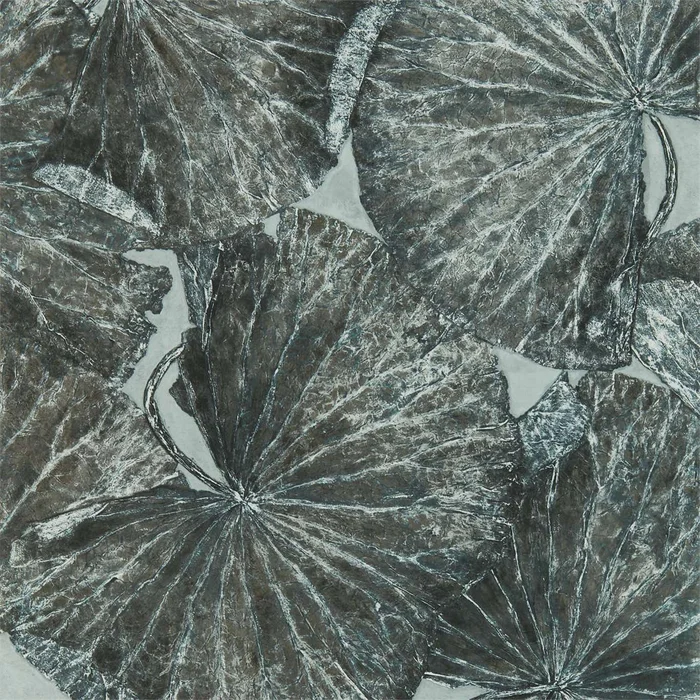 ZOFFANY Taisho Deco Wallpaper Leaves , Trees La Seine Gravure Printed Wallpaper – ZTOT312751