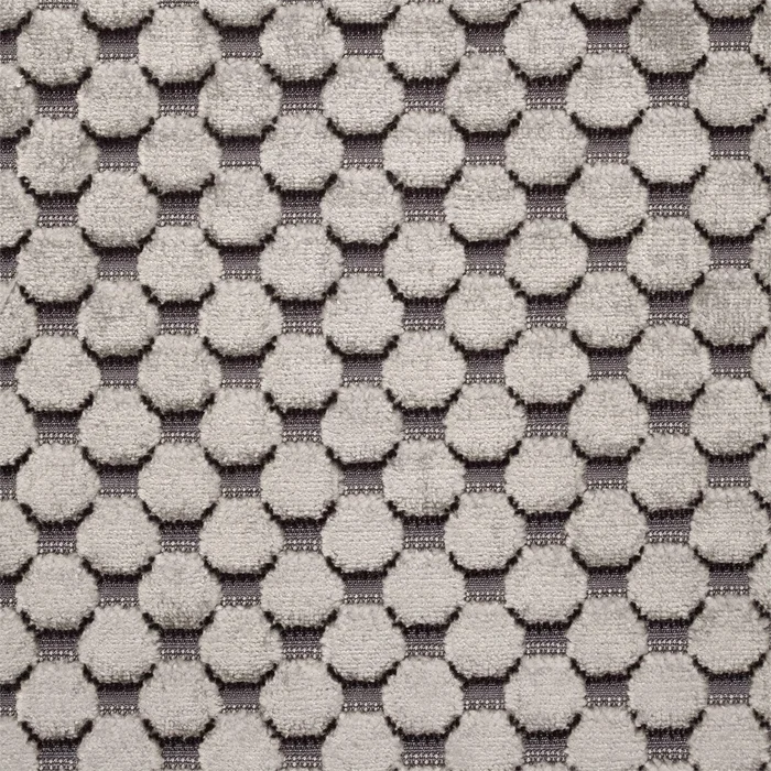 ZOFFANY Tespi Spot Fabric Spots Pewter,Silver – ZTSV332172