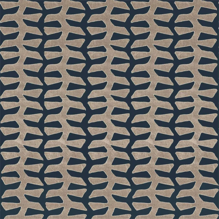 ZOFFANY Verdi Applique Fabric Stripes Gargoyle – ZICO333014