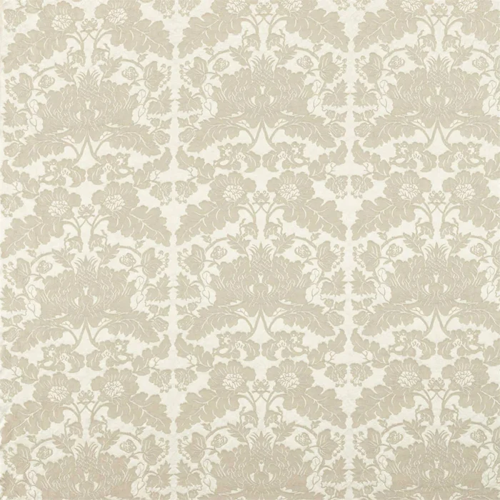 ZOFFANY Villandry Weave Fabric Contemporary, Floral White Opal – ZDAF333114