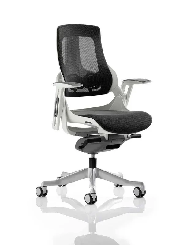 Zure Executive Chair Charcoal Mesh With Arms